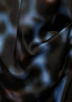 MANGO Sukienki I Kombinezony*Satynowa sukienka z drapowaniem i wzorem