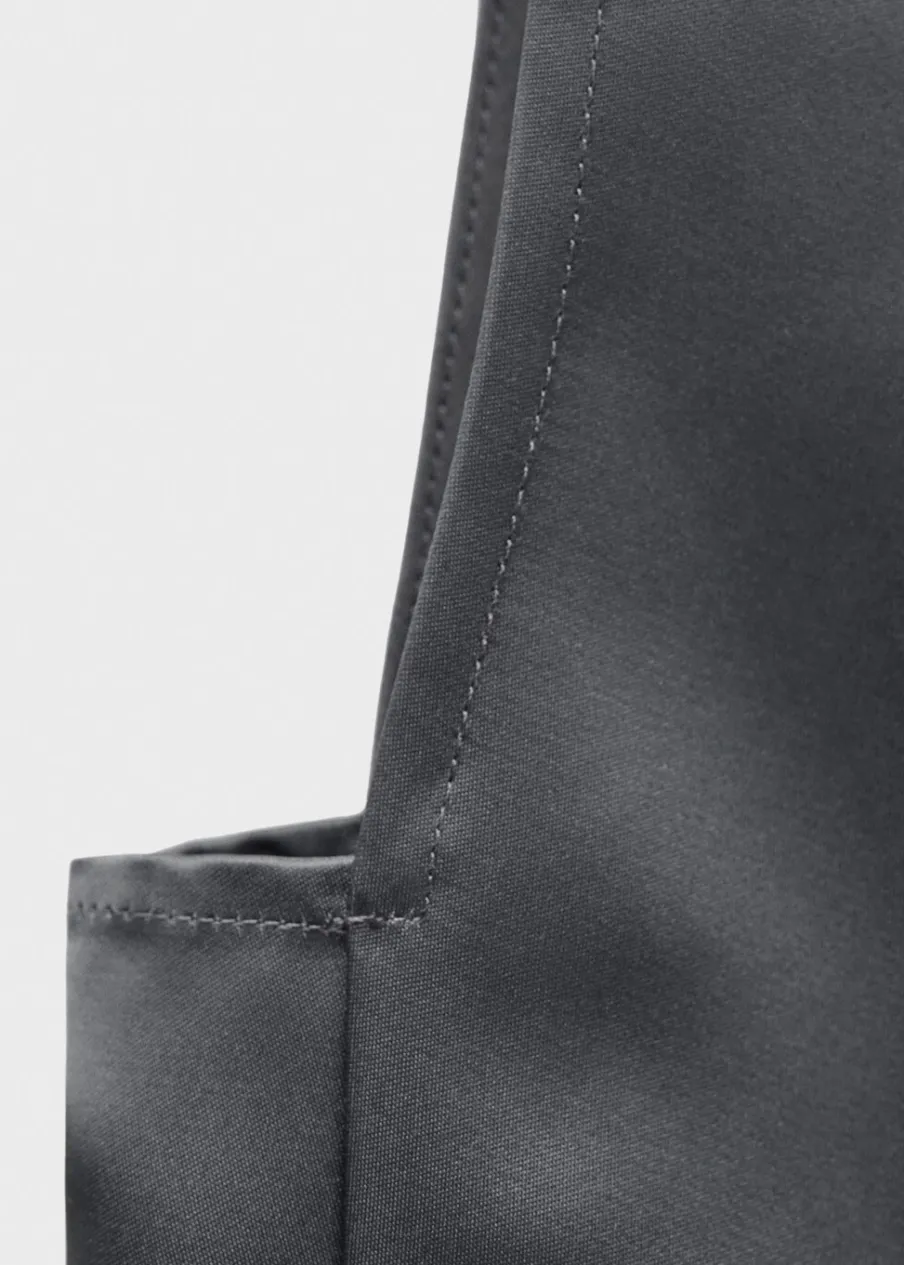 MANGO Sukienki I Kombinezony*Satynowa sukienka z węzłem