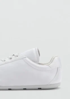 MANGO Buty*Satynowe sznurowane buty sportowe