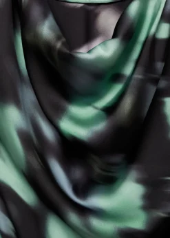 MANGO Sukienki I Kombinezony*Satynowy kombinezon z kwiatowym nadrukiem