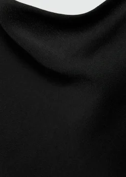 MANGO Topy*Satynowy top na cienkich ramiączkach