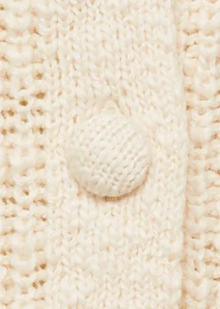 Dzieci MANGO Swetry I Kardigany*Shirt collar cardigan