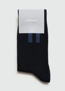 MANGO Bielizna*Skarpetki bawełniane w paski