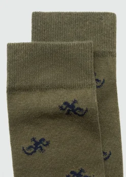 MANGO Bielizna*Skarpetki bawełniane ze wzorem w zwierzęta