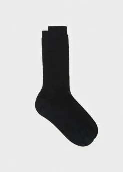MANGO Więcej Akcesoriów*Skarpetki z prążkowanej bawełny