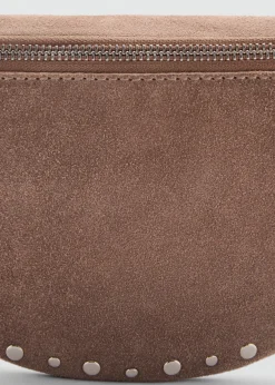 Dzieci MANGO Torebki*Skórzana torba w kształcie półksiężyca