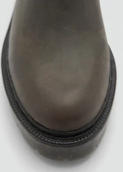 MANGO Buty|Akcesoria Skórzane*Skórzane botki chelsea