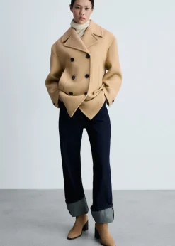 MANGO Akcesoria Skórzane*Skórzane botki na obcasie