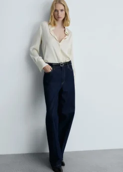 MANGO Buty|Akcesoria Skórzane*Skórzane botki w szpic