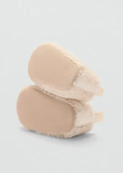 Dzieci MANGO Buty|Buty*Skórzane botki z barankiem