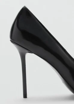 MANGO Buty|Akcesoria Skórzane*Skórzane buty na obcasie