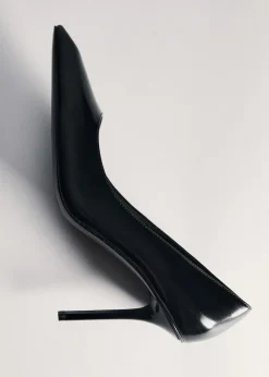 MANGO Buty|Akcesoria Skórzane*Skórzane buty na obcasie