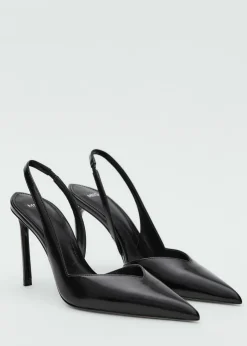 MANGO Buty|Akcesoria Skórzane*Skórzane buty na obcasie