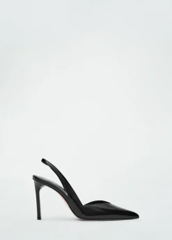 MANGO Buty|Akcesoria Skórzane*Skórzane buty na obcasie