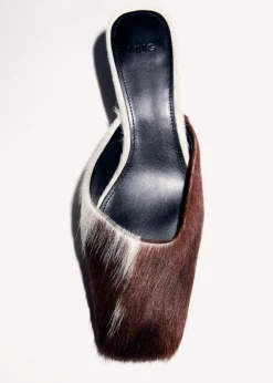 MANGO Buty|Akcesoria Skórzane*Skórzane buty na obcasie bez pięty