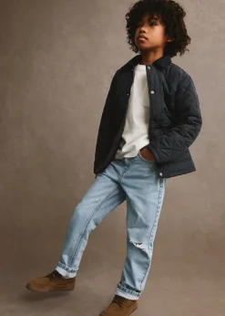 Dzieci MANGO Buty*Skórzane buty w stylu żeglarskim