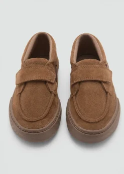 Dzieci MANGO Buty*Skórzane buty w stylu żeglarskim
