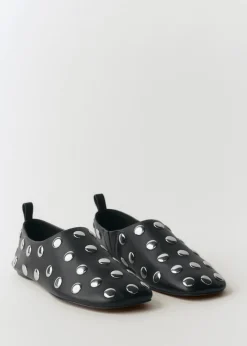 MANGO Buty|Akcesoria Skórzane*Skórzane buty z ćwiekami