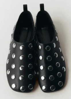 MANGO Buty|Akcesoria Skórzane*Skórzane buty z ćwiekami