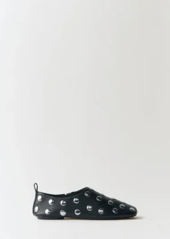 MANGO Buty|Akcesoria Skórzane*Skórzane buty z ćwiekami