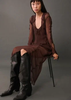 MANGO Buty|Akcesoria Skórzane*Skórzane kowbojki