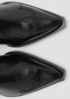 MANGO Buty|Akcesoria Skórzane*Skórzane kowbojki