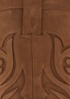 MANGO Buty*Skórzane kowbojki