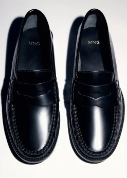 MANGO Buty|Akcesoria Skórzane*Skórzane mokasyny