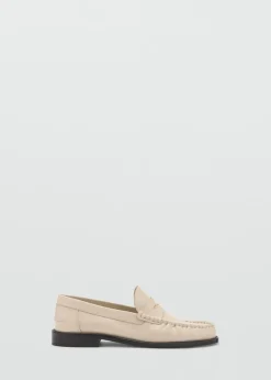 MANGO Buty|Akcesoria Skórzane*Skórzane mokasyny