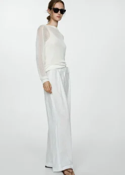 MANGO Buty|Akcesoria Skórzane*Skórzane sandały z pasków