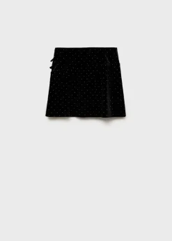 Dzieci MANGO Szorty I Spódnice*Spódnica aksamitna z cyrkoniami