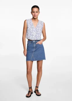 MANGO Spódnice*Spódnica denim