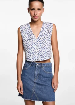 MANGO Spódnice*Spódnica denim