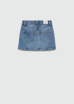 Dzieci MANGO Szorty I Spódnice*Spódnica denim z guzikami