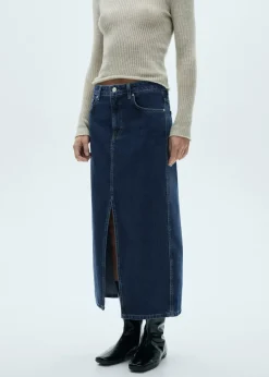 MANGO Spódnice*Spódnica dżinsowa midi