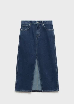 MANGO Spódnice*Spódnica dżinsowa midi