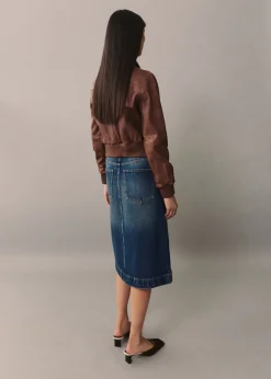 MANGO Spódnice*Spódnica dżinsowa midi