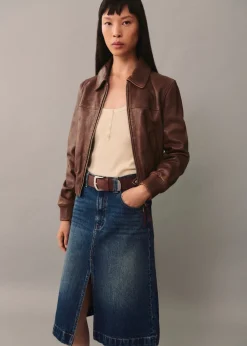 MANGO Spódnice*Spódnica dżinsowa midi