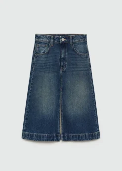 MANGO Spódnice*Spódnica dżinsowa midi