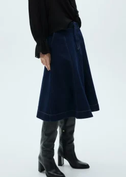 MANGO Spódnice*Spódnica dżinsowa o rozszerzanym kroju