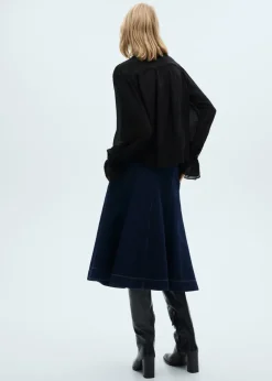 MANGO Spódnice*Spódnica dżinsowa o rozszerzanym kroju