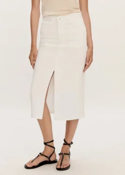 MANGO Spódnice*Spódnica dżinsowa z rozcięciem