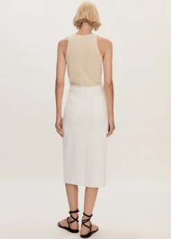 MANGO Spódnice*Spódnica dżinsowa z rozcięciem