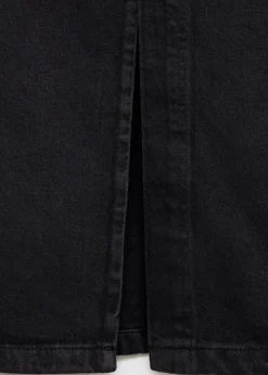 MANGO Spódnice*Spódnica dżinsowa z rozcięciem