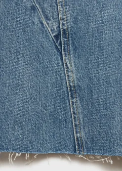 MANGO Spódnice*Spódnica dżinsowa z rozcięciem