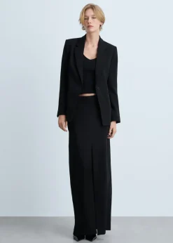 MANGO Spódnice*Spódnica garniturowa z rozcięciem