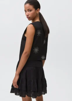 MANGO Spódnice*Spódnica marszczona z falbankami