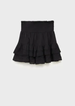 MANGO Spódnice*Spódnica marszczona z falbankami