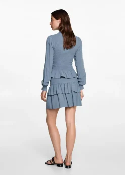 MANGO Spódnice*Spódnica marszczona z falbankami