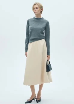 MANGO Spódnice*Spódnica midi o rozszerzanym kroju